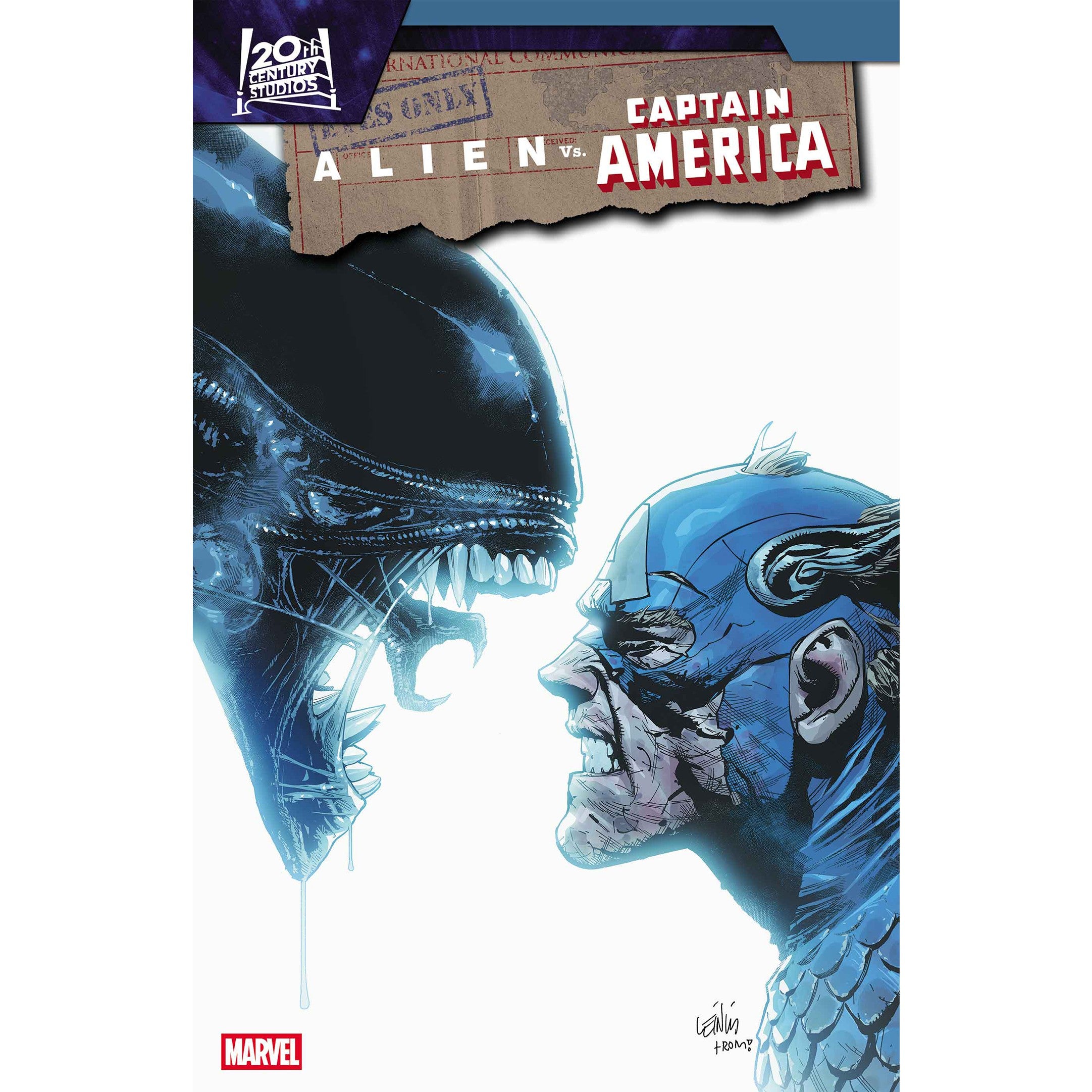 アメコミリーフ　CGC 9.8 Alien vs Cap America #4 Alien Vs. Captain America #4 – Atomic Books