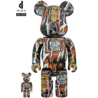Jean Michel Basquiat Bearbrick 2-Pack