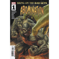 Bring On The Bad Guys: The Abomination #1