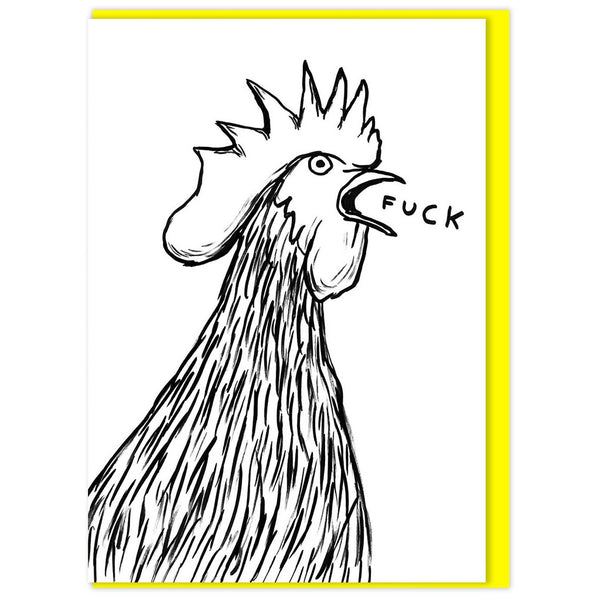 Cockerel Fuck Notecard