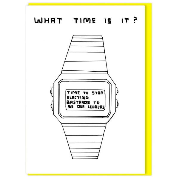 What Time Is It? Notecard