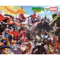 Godzilla Destroys The Marvel Universe #1