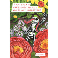 I Am Only a Foreigner Because You Do Not Understand