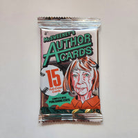 Pack of McSweeney's Author Cards with a stylized illustration on a white background