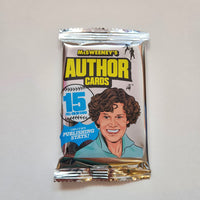 Pack of McSweeney's Author Cards with a illustration of a person on a beige background