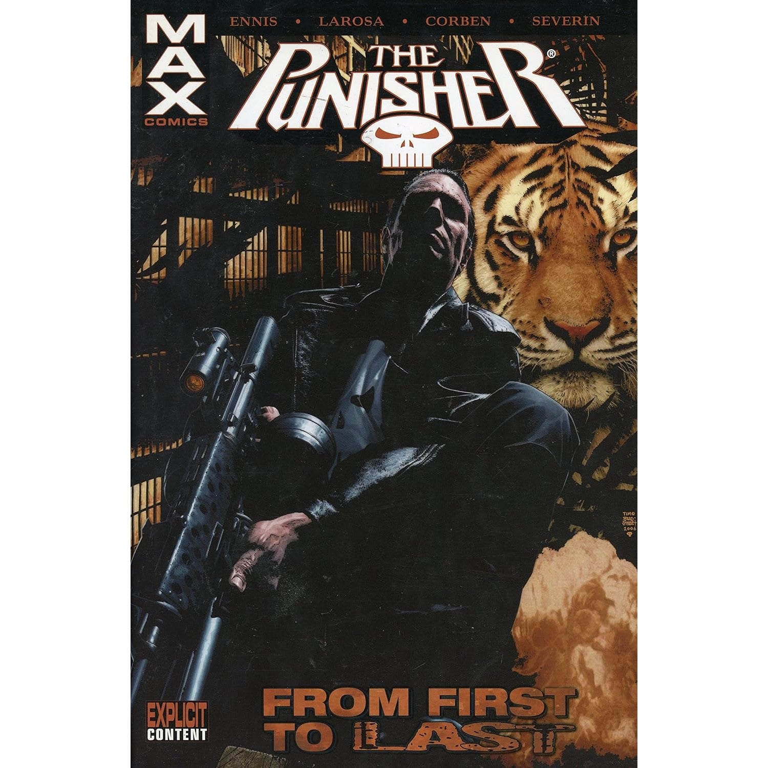 アメコミ・英語　PUNISHER MAX　全4巻＋1巻　5冊セット Punisher MAX: From First to Last – Atomic Books