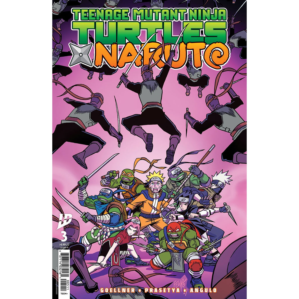 Teenage Mutant Ninja Turtles X Naruto #3 – Atomic Books