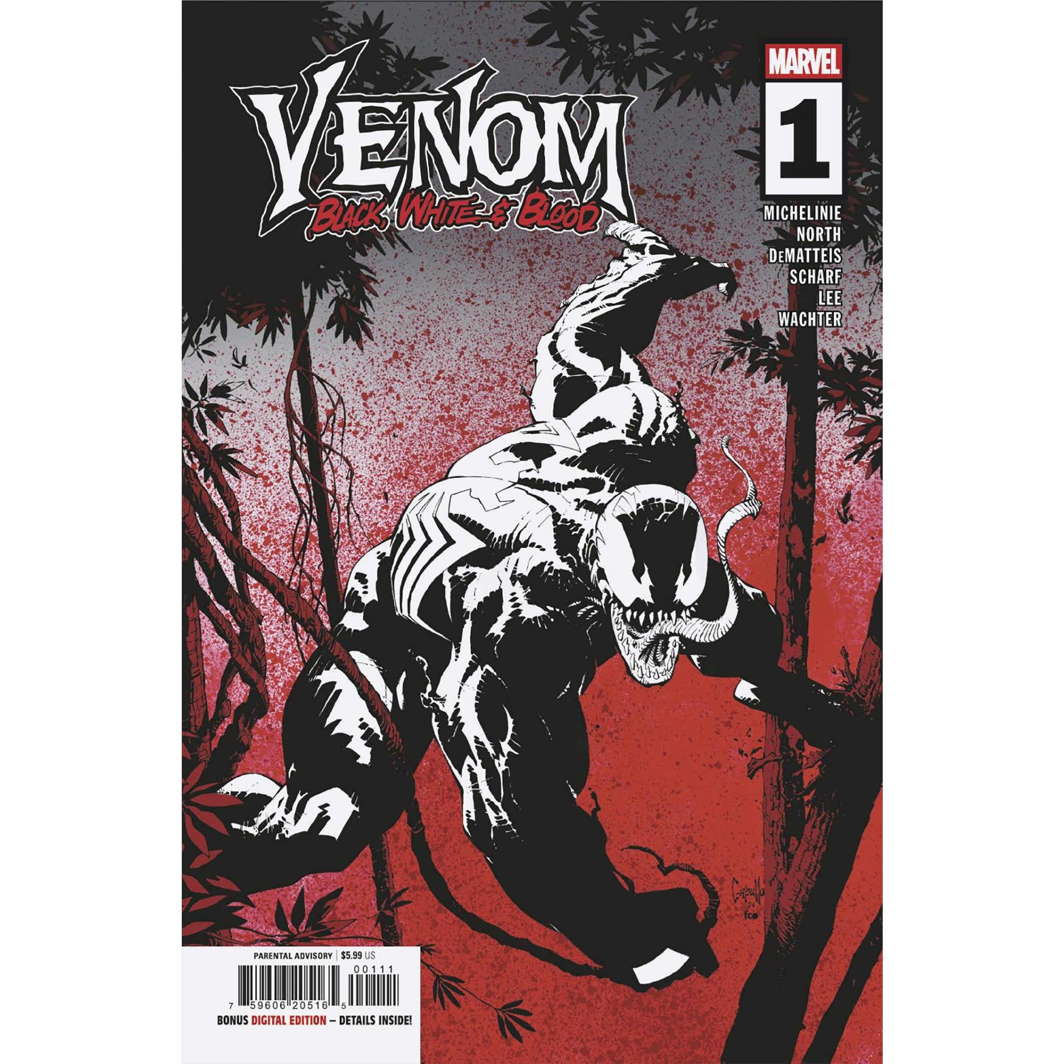 Venom: Black, White And Blood #1 – Atomic Books