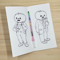 What to Wear, What to Wear: A Pumpkinhead Coloring Book