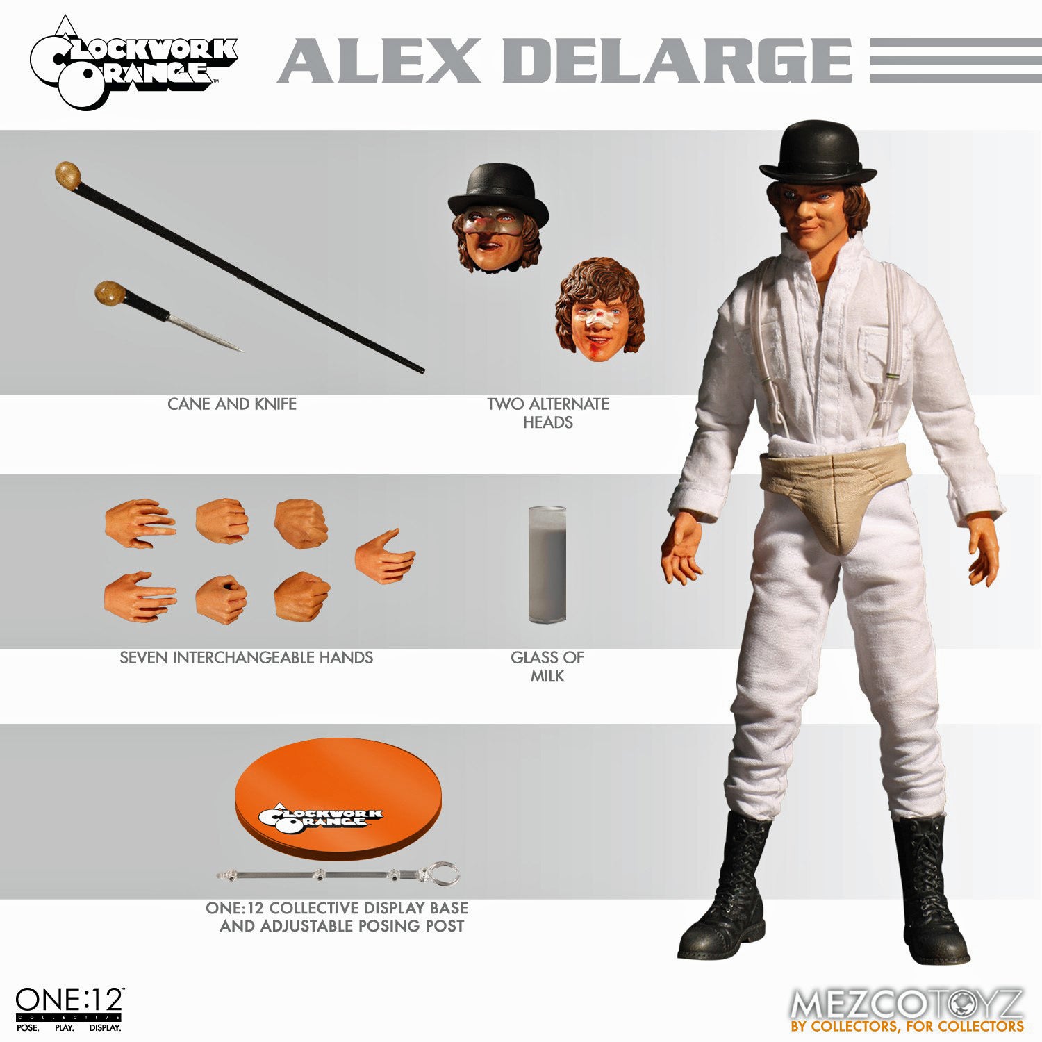 One:12 Collective A Clockwork Orange Alex DeLarge Figure – Atomic