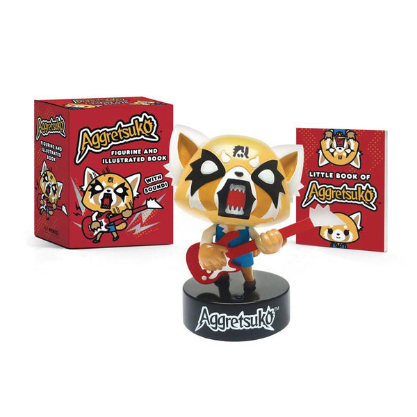 Aggretsuko Figurine With Sound And Book Kit