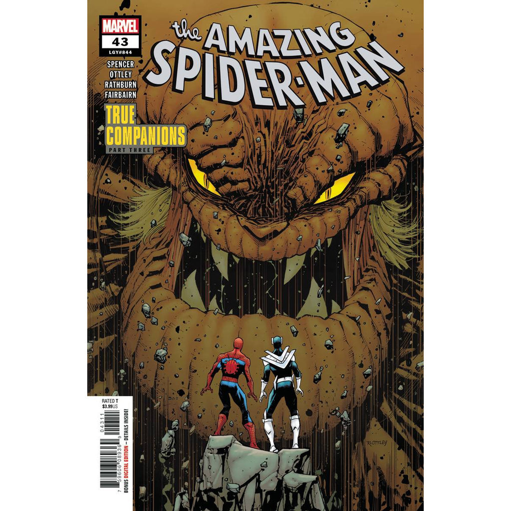 The newest Amazing Spiderman 43 comic book