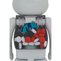 PiL Chrome Bearbrick 2-Pack