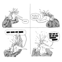 Black And White Diary Comics