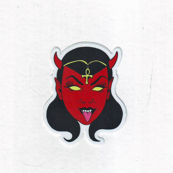 Devil Girl Sticker
