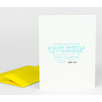 Cheap Thrills Notecard