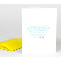 Cheap Thrills Notecard