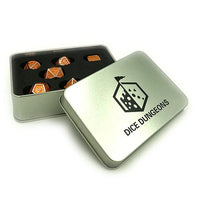 Imperial Dice Set (Pumpkin Spice)