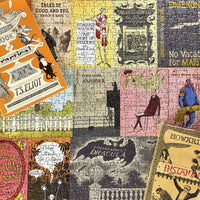 Edward Gorey's Book Covers: 1000-Piece Jigsaw Puzzle