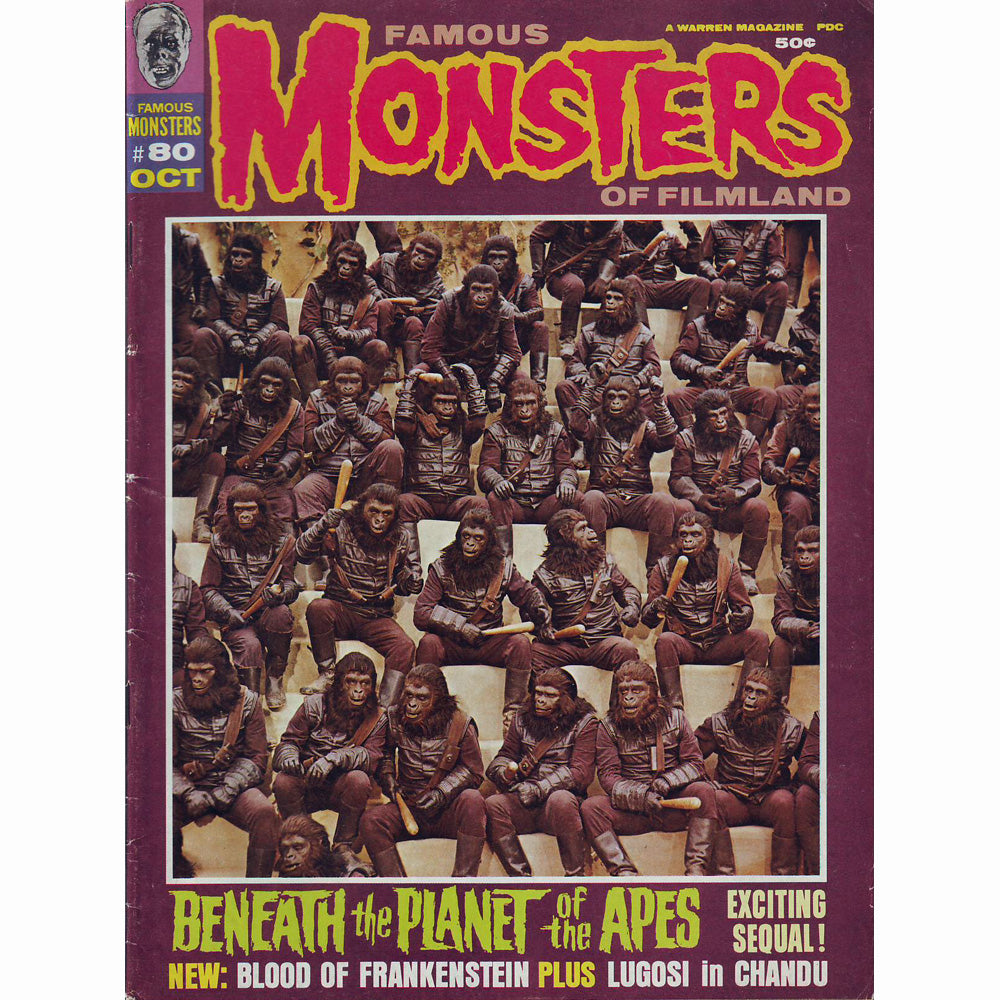 famous monsters of filmland magazine Famous Monsters of Filmland Magazine #80 – Atomic Books