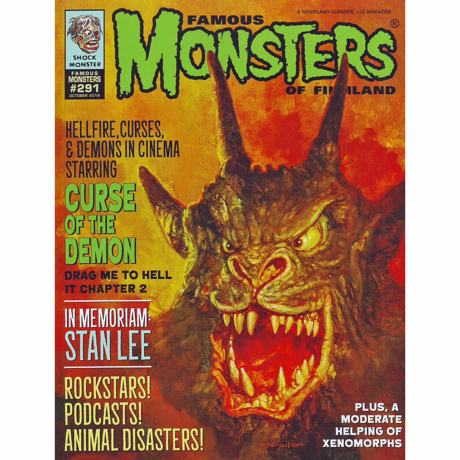 famous monsters magazine Famous Monsters of Filmland Magazine #291 – Atomic Books