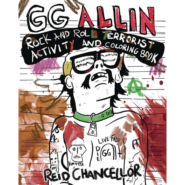 G.G. Allin Rock And Roll Terrorist Activity And Coloring Book