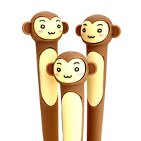 Naughy Monkey Gel Pen (dark brown)
