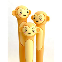Naughy Monkey Gel Pen (light brown)