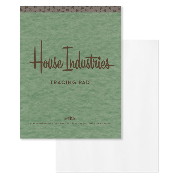 House Industries Tracing Pad