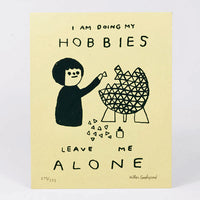 Hobbies Screenprint