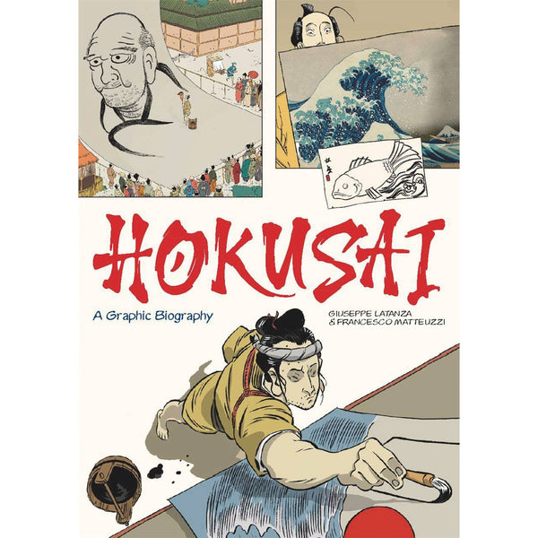  Hokusai: A Graphic Biography