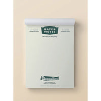 The Horror Set: Fictional Hotel Notepads: Bates Motel, The Overlook Hotel And Camp Crystal Lake