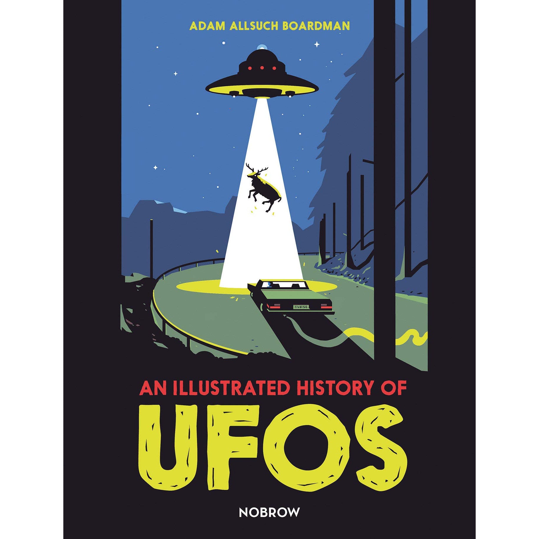 希少　The Mammoth Book of UFOs 洋書 An Illustrated History of UFOs – Atomic Books