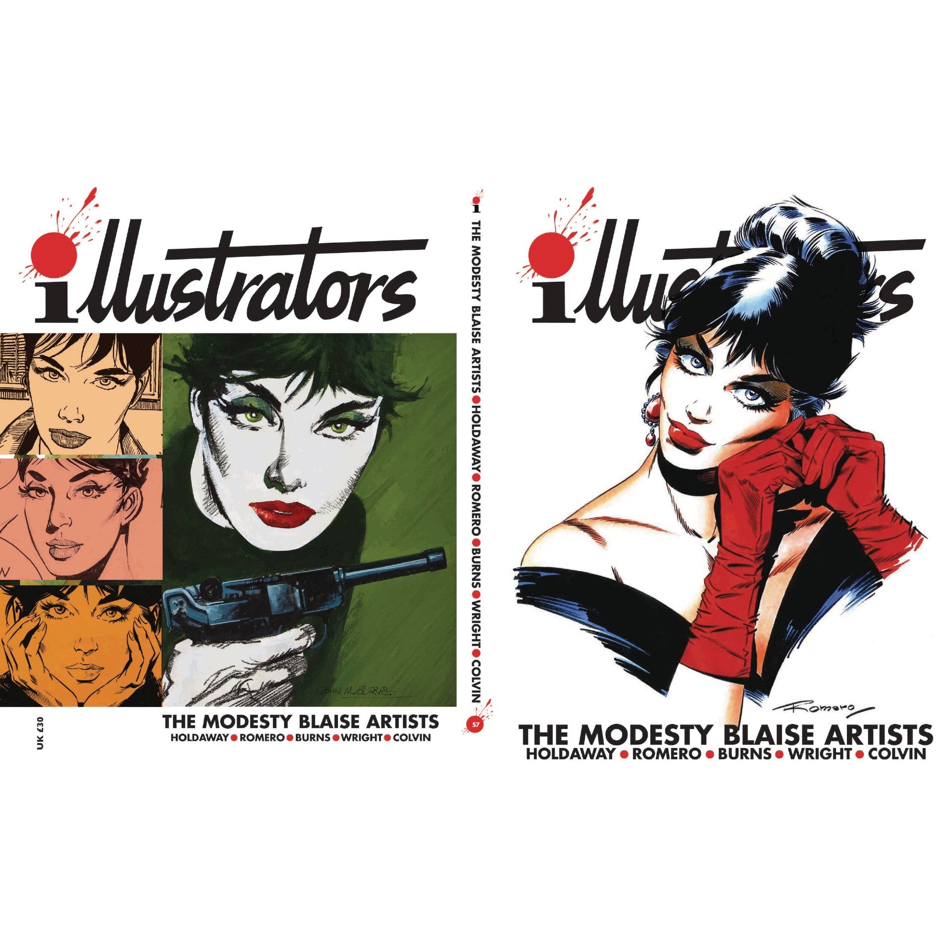 illustrators Magazine Special #16: Modesty Blaise Artists – Atomic 