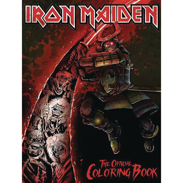 Iron Maiden Official Coloring Book