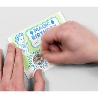 Magic Birthday Scratch Off Notecard