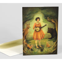 Banjo Recital Notecard