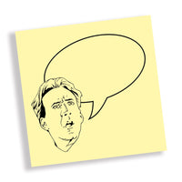 Nicolas Cage Post-It Notepad