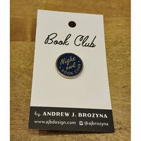 Night Owl Book Club Pin