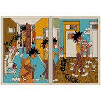 Old Dog (risograph mini-comic)