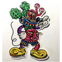 Phreaky Mickey Sticker