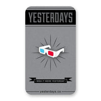 3D Glasses Pin