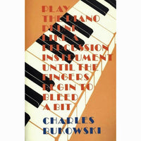 Play the Piano Drunk Like a Percussion Instrument until the Fingers Begin to Bleed a Bit