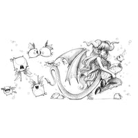 Pop Manga Cute and Creepy Coloring Book