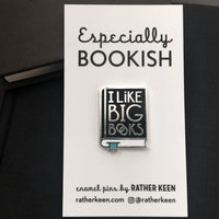 I Like Big Books Pin