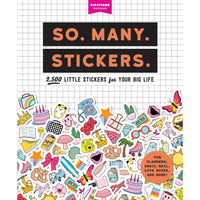 So. Many. Stickers.