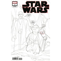Star Wars #1 (party sketch variant)