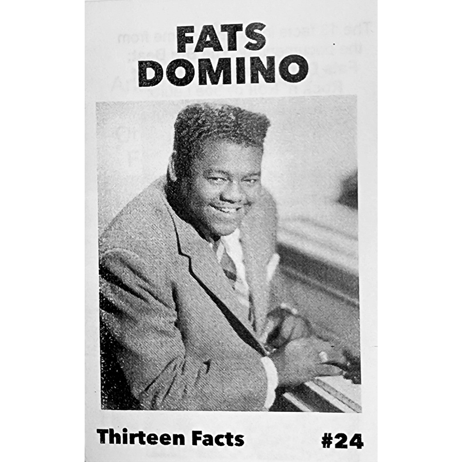13 Facts #24: Fats Domino