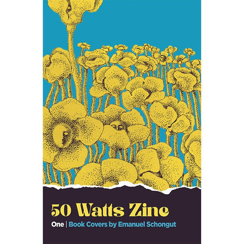 50 Watts Zine #1: Book Covers by Emanuel Schongut
