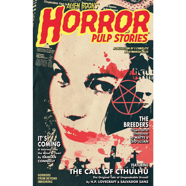 Alien Books Horror Pulp Stories #1